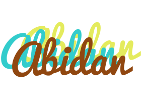 Abidan cupcake logo