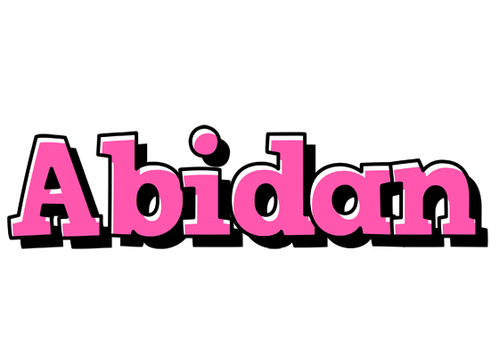 Abidan girlish logo