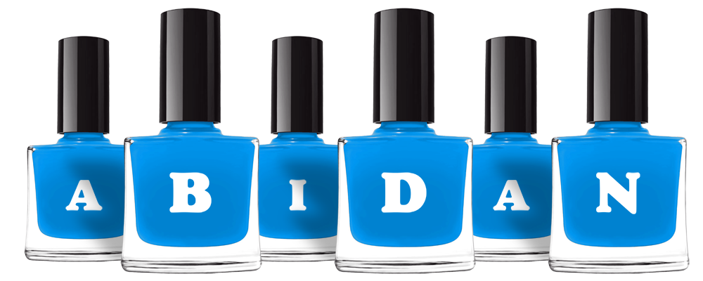 Abidan glossy logo