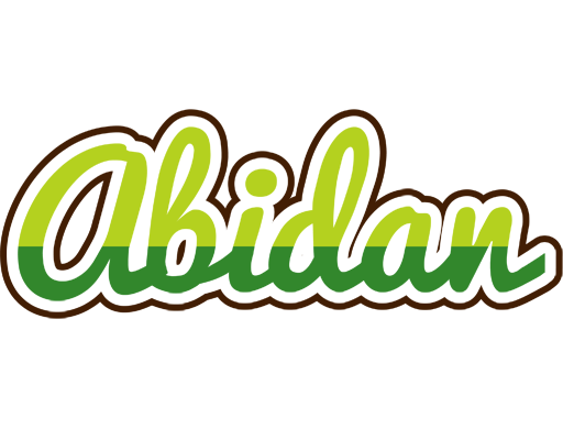 Abidan golfing logo