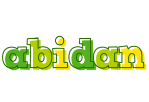 Abidan juice logo