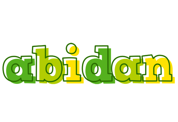 Abidan juice logo