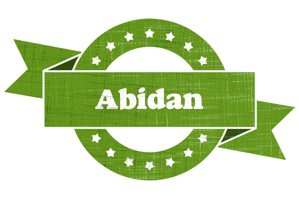 Abidan natural logo