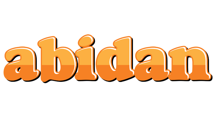 Abidan orange logo