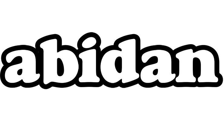 Abidan panda logo