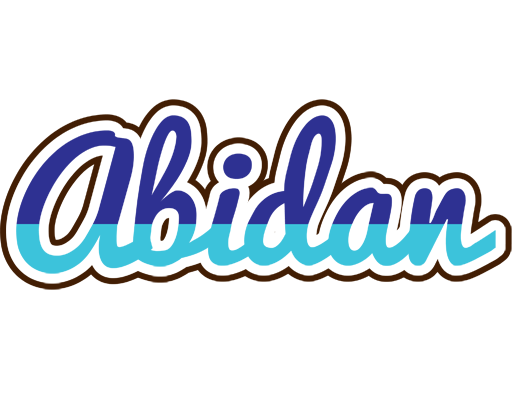 Abidan raining logo