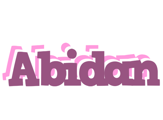 Abidan relaxing logo
