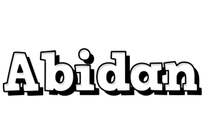 Abidan snowing logo