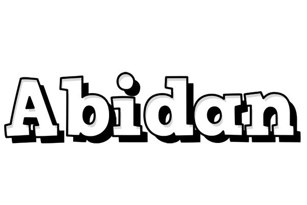 Abidan snowing logo