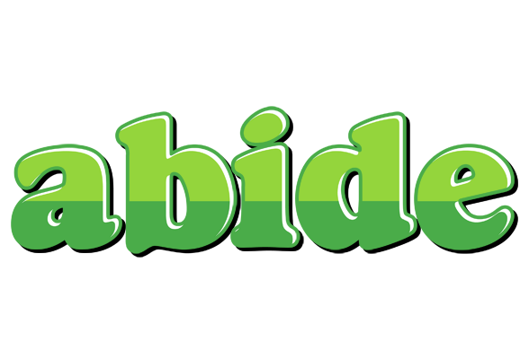 Abide apple logo