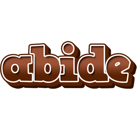 Abide brownie logo