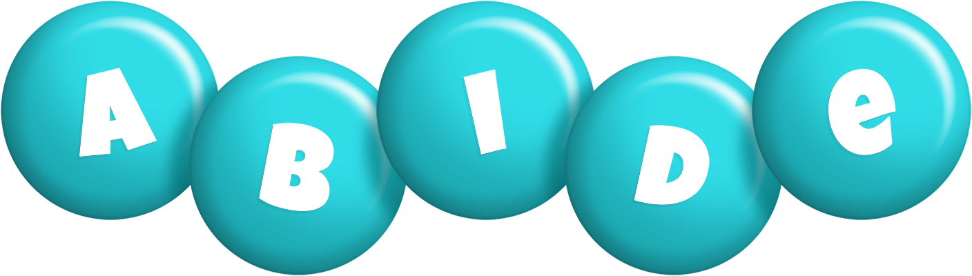 Abide candy-azur logo