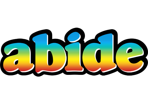 Abide color logo
