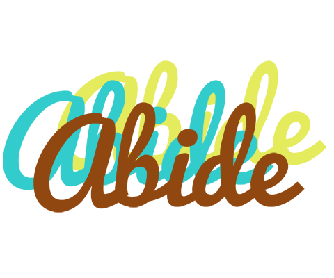 Abide cupcake logo