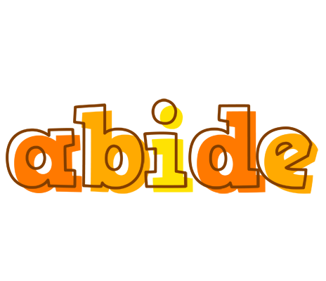 Abide desert logo