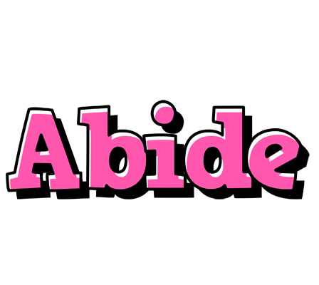 Abide girlish logo