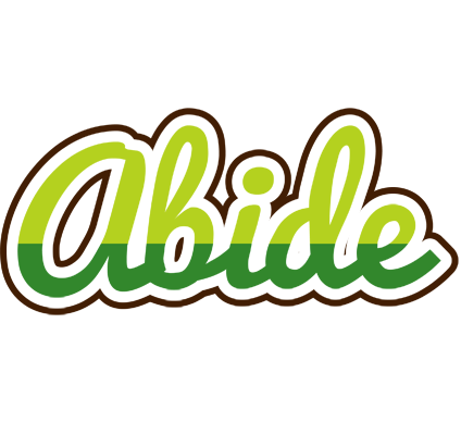 Abide golfing logo