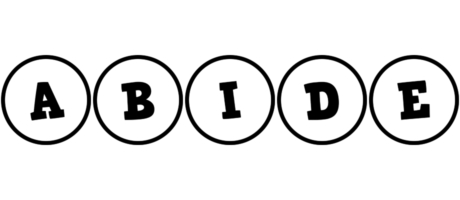 Abide handy logo