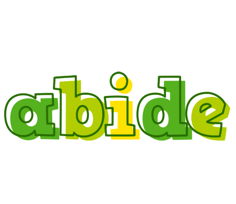 Abide juice logo