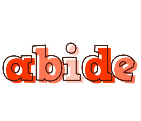 Abide paint logo