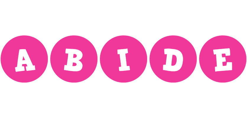 Abide poker logo