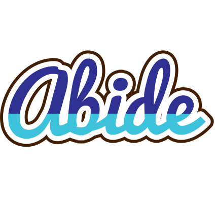 Abide raining logo