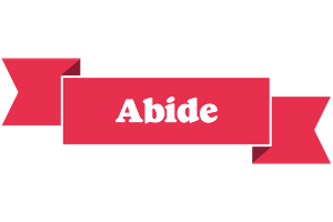 Abide sale logo