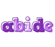 Abide sensual logo