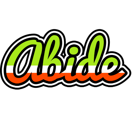 Abide superfun logo