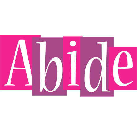 Abide whine logo