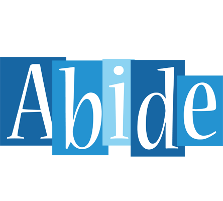 Abide winter logo