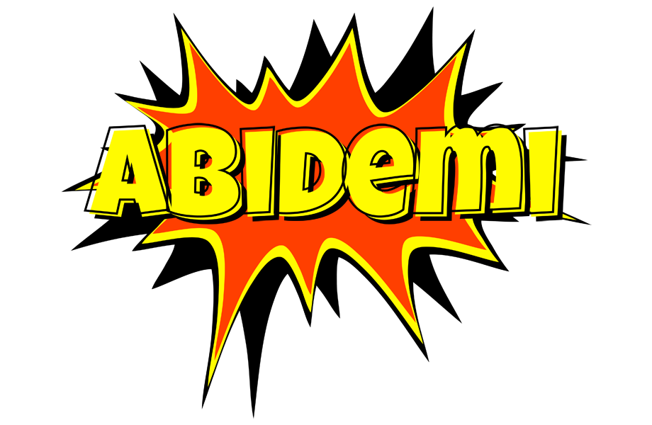 Abidemi bazinga logo
