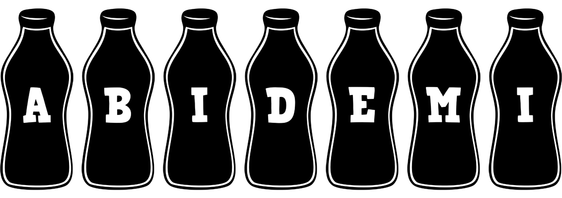 Abidemi bottle logo