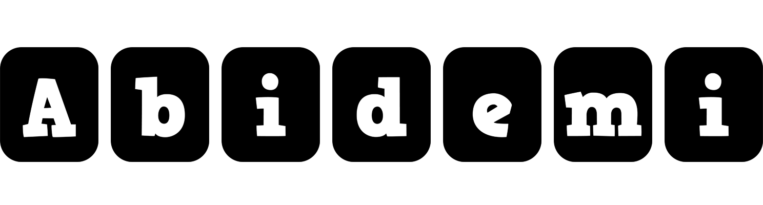 Abidemi box logo