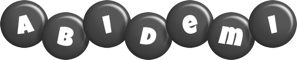 Abidemi candy-black logo