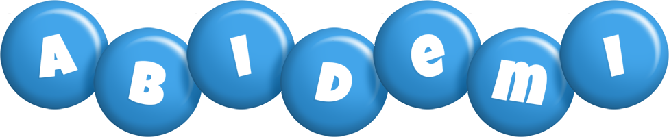 Abidemi candy-blue logo