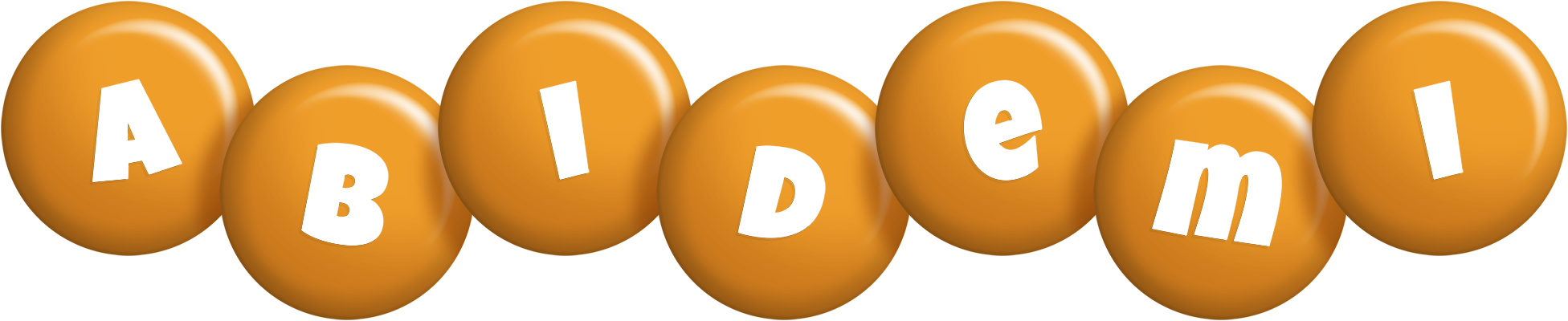 Abidemi candy-orange logo