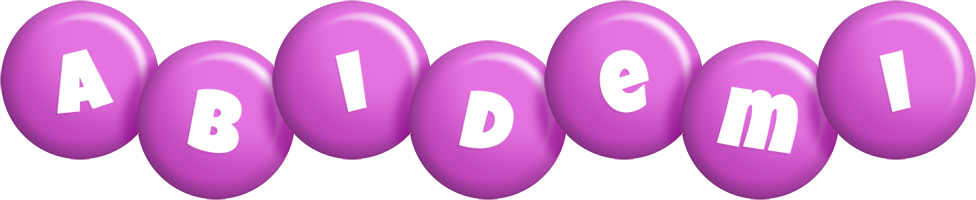 Abidemi candy-purple logo