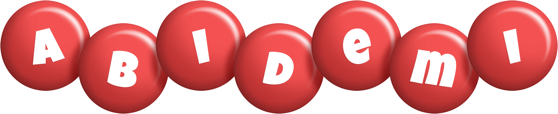 Abidemi candy-red logo