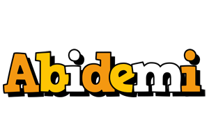 Abidemi cartoon logo