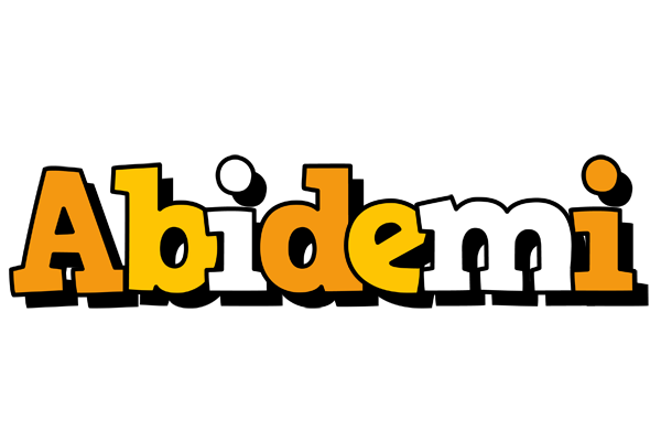 Abidemi cartoon logo