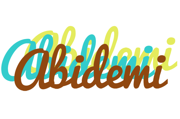 Abidemi cupcake logo