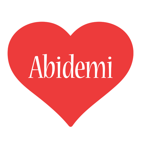 Abidemi love logo