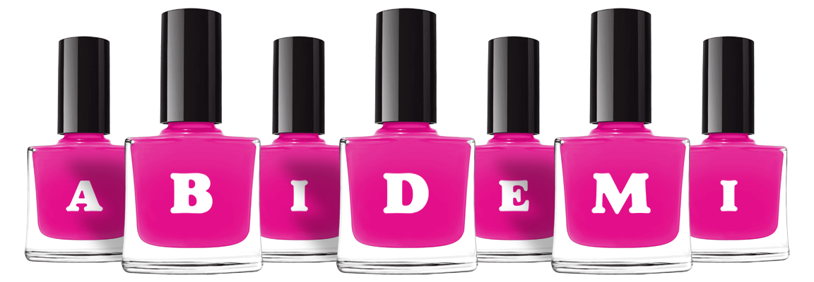 Abidemi nails logo