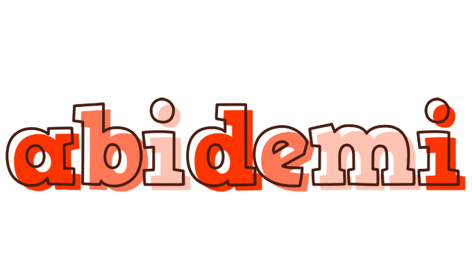 Abidemi paint logo