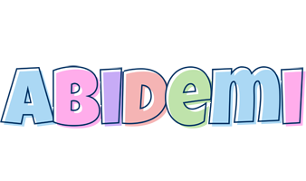 Abidemi pastel logo