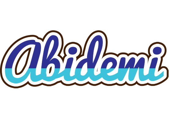 Abidemi raining logo