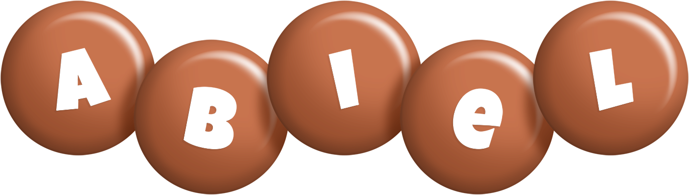Abiel candy-brown logo