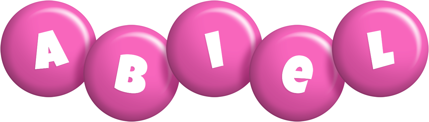 Abiel candy-pink logo
