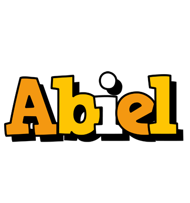 Abiel cartoon logo